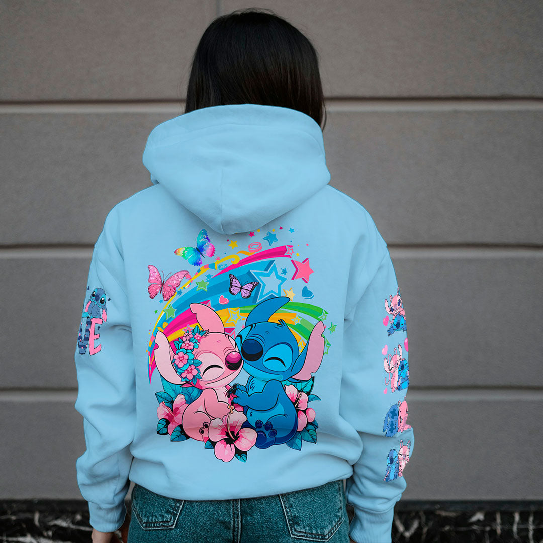 Buzo Disney Angel y Stitch
