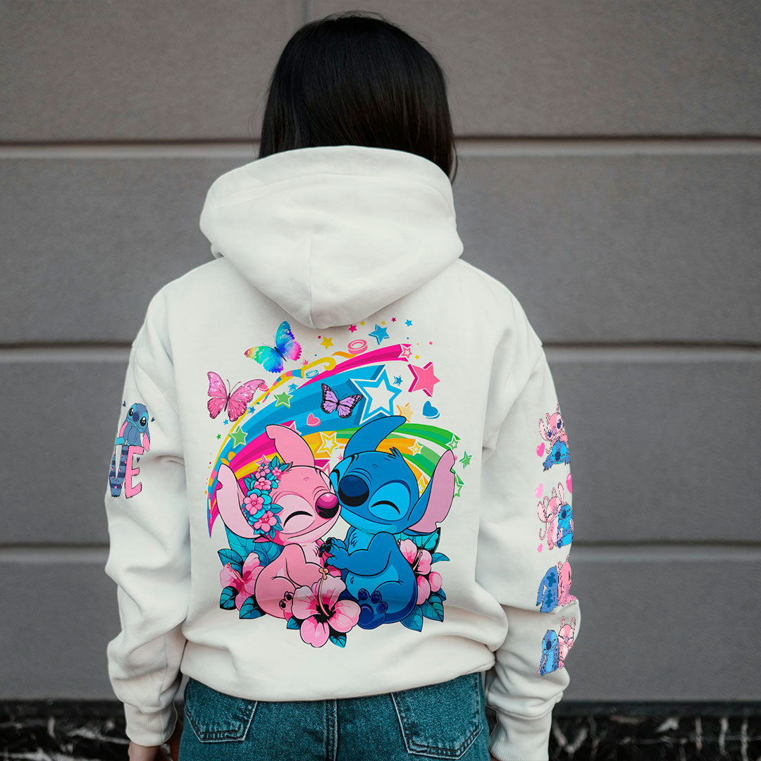 Buzo Disney Angel y Stitch