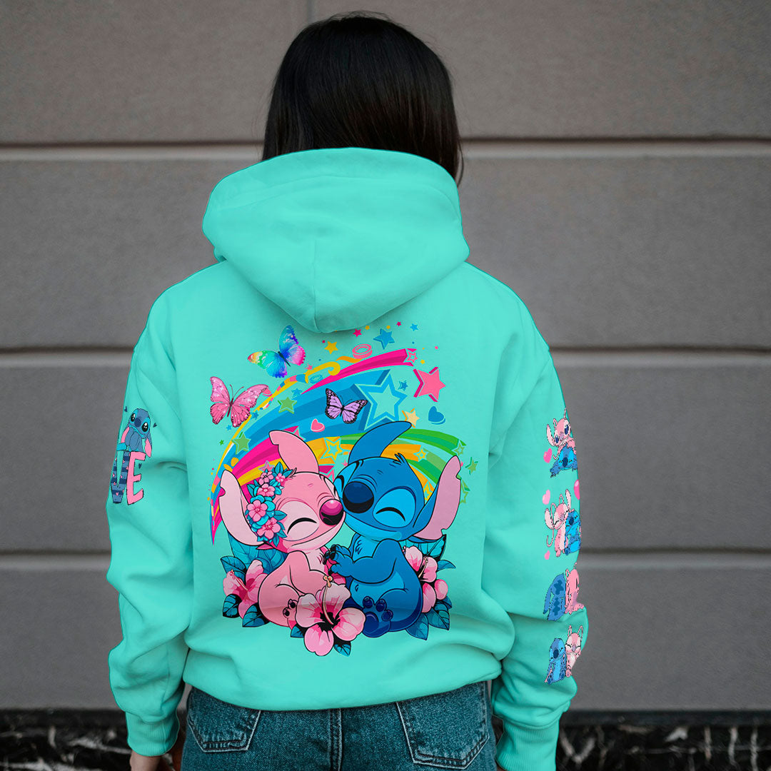 Buzo Disney Angel y Stitch