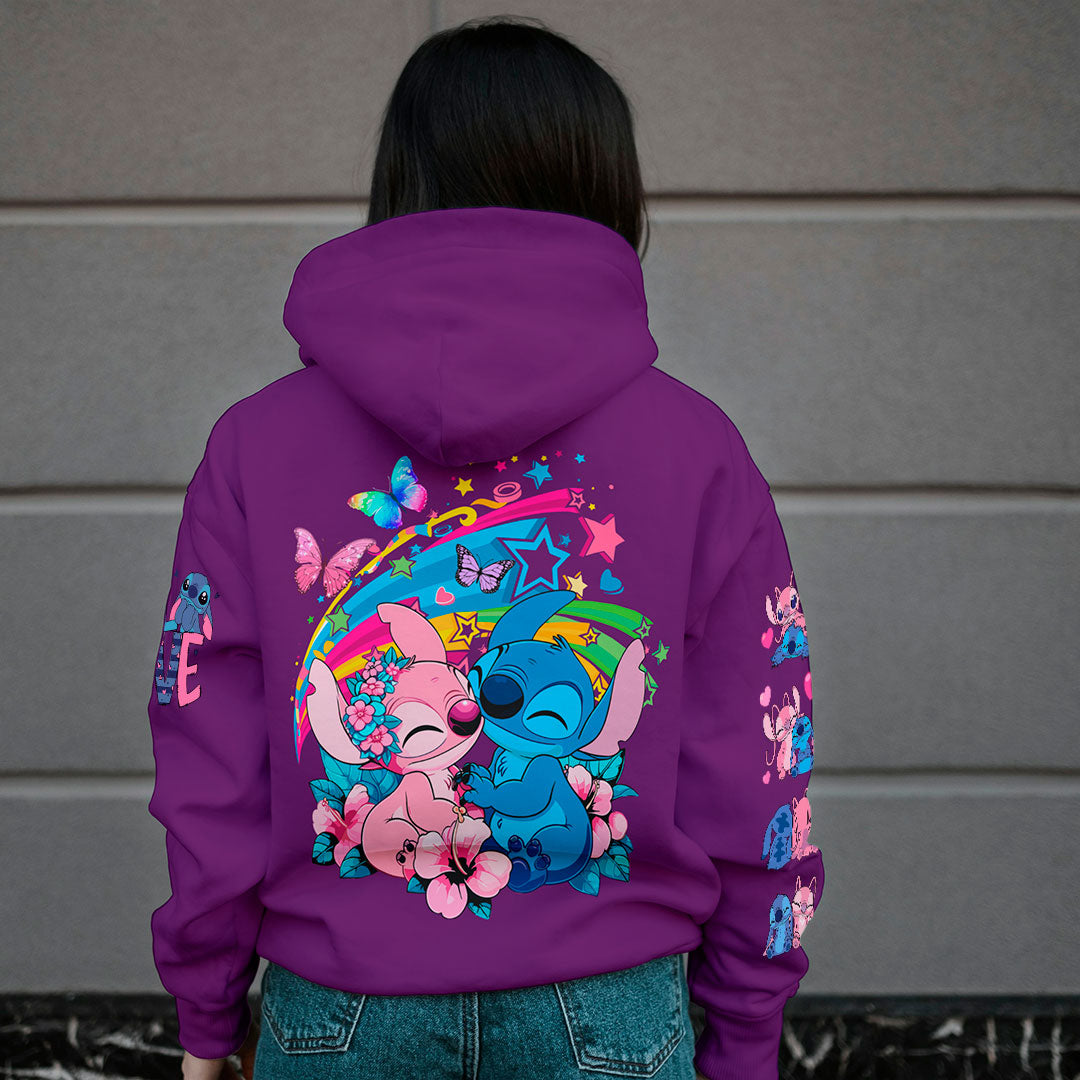 Buzo Disney Angel y Stitch