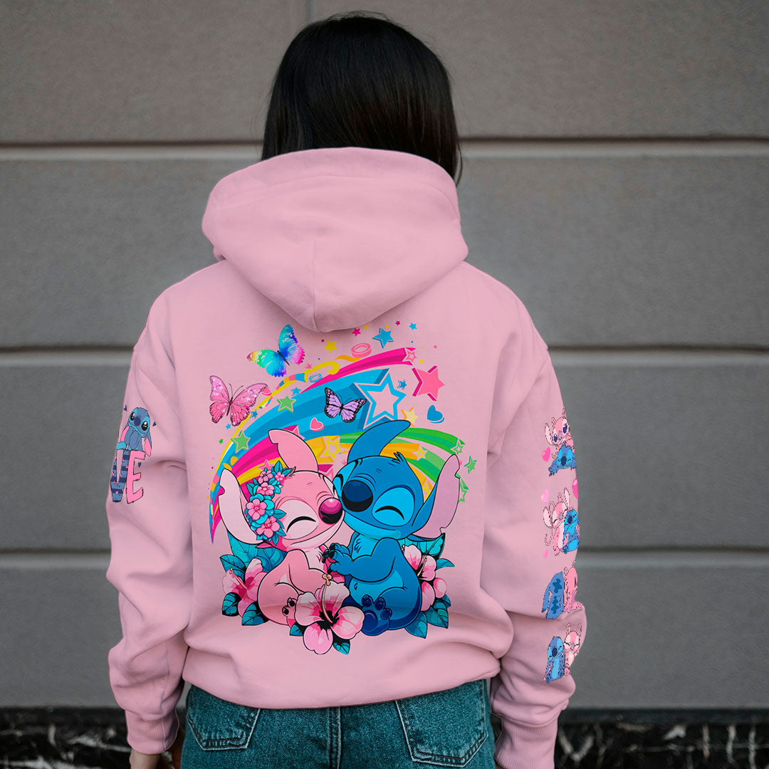 Buzo Disney Angel y Stitch