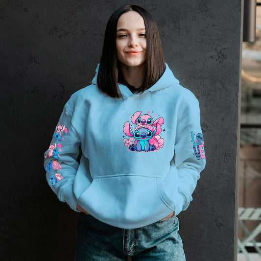 Buzo Disney Angel y Stitch