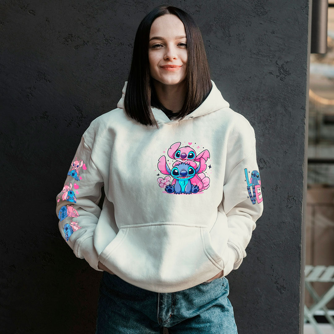 Buzo Disney Angel y Stitch
