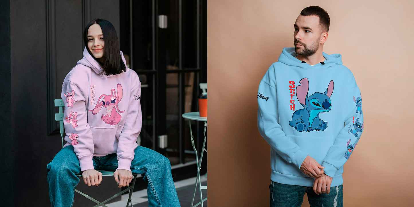 Buzo Disney Angel & Stitch