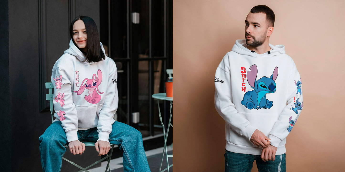 Buzo Disney Angel & Stitch