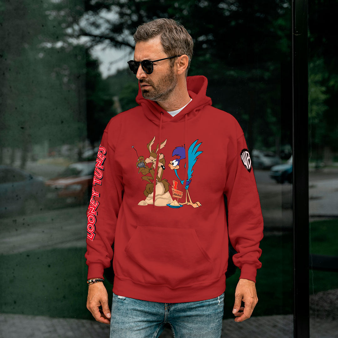 Buzo Looney Tunes Coyote y Correcaminos