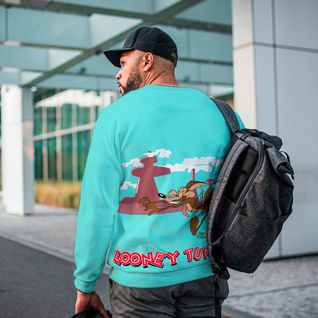 Buzo Looney Tunes Coyote y Correcaminos