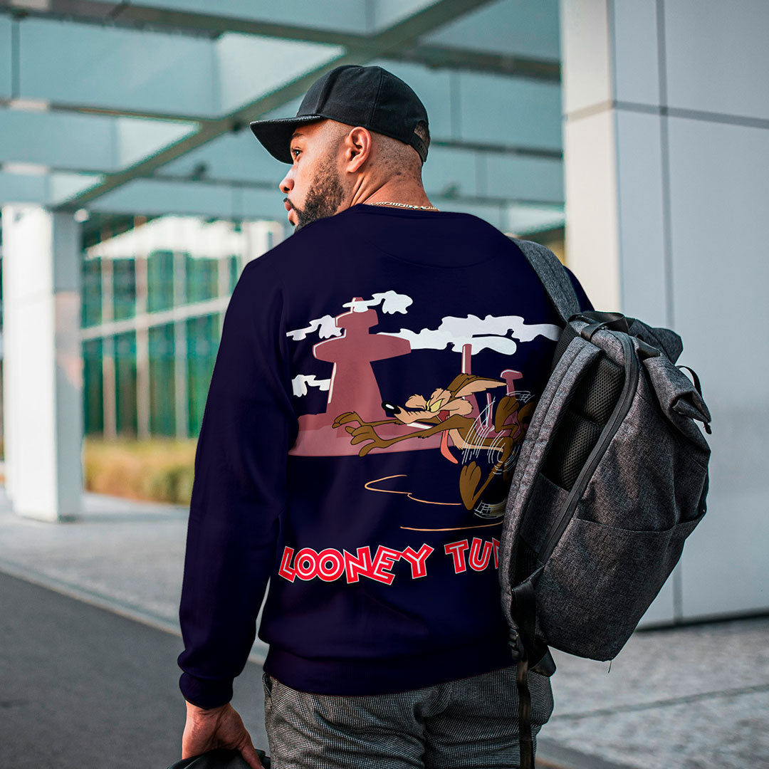 Buzo Looney Tunes Coyote y Correcaminos