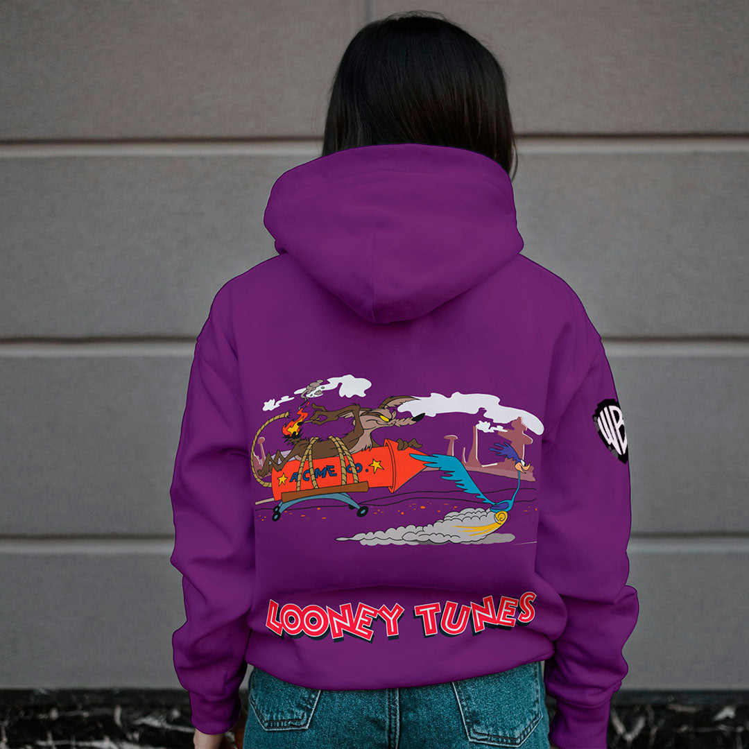 Buzo Looney Tunes Coyote y Correcaminos