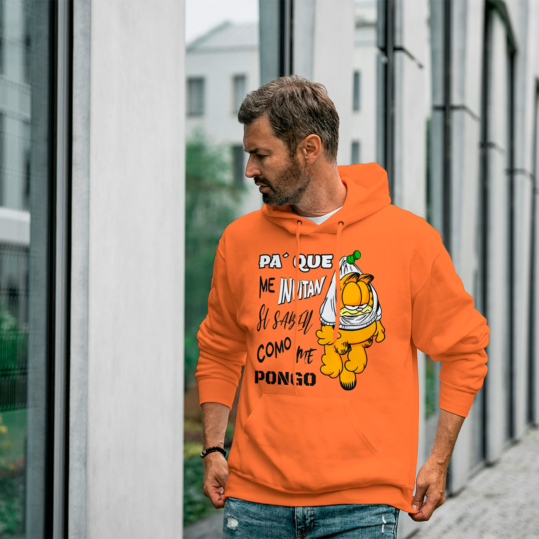 Buzo Animado con Mensaje Garfield