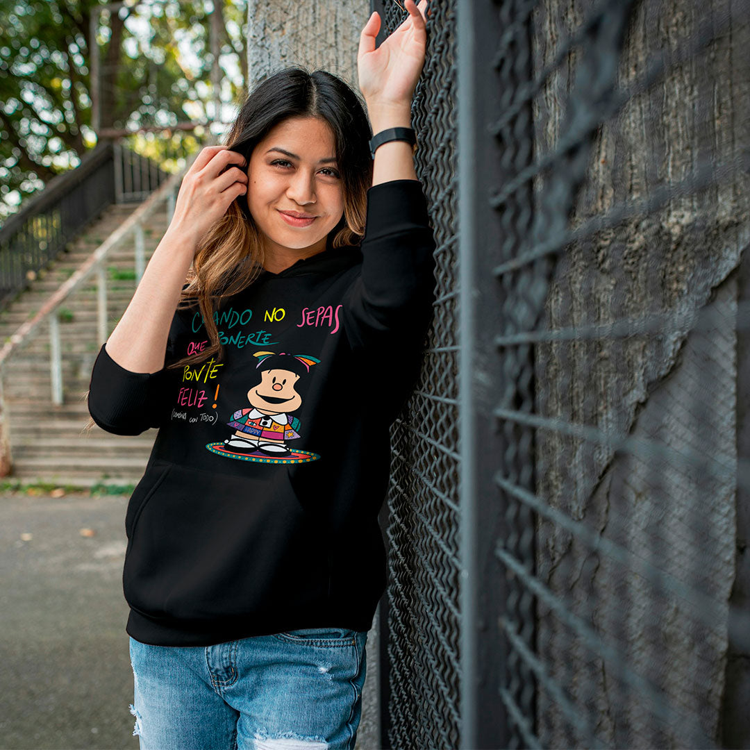 Buzo Animado con Mensaje Mafalda