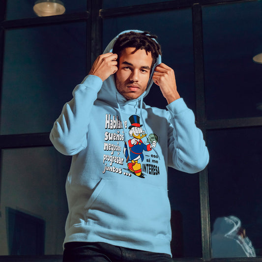 Buzo Animado con Mensaje Mc Pato