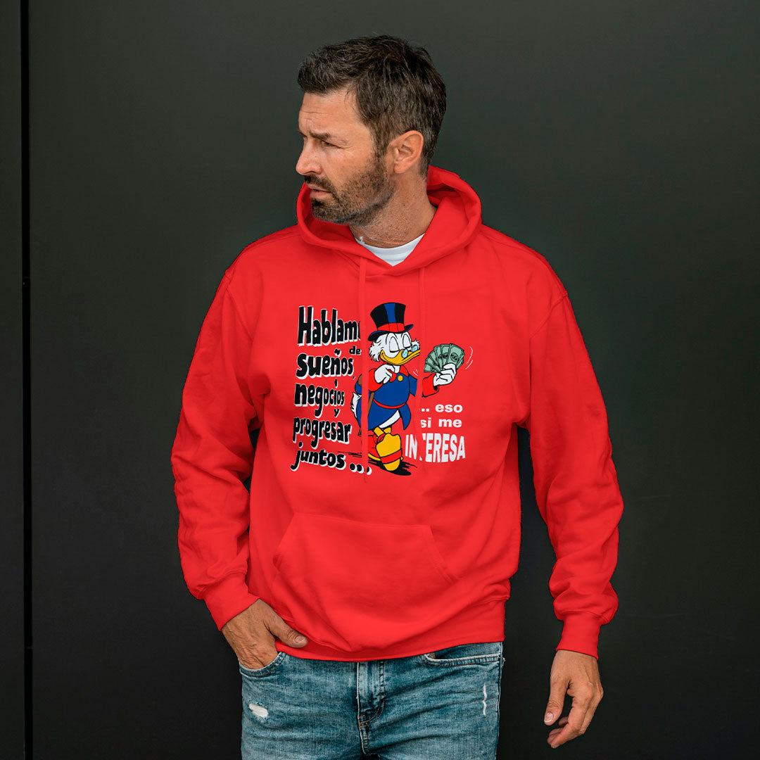 Buzo Animado con Mensaje Mc Pato