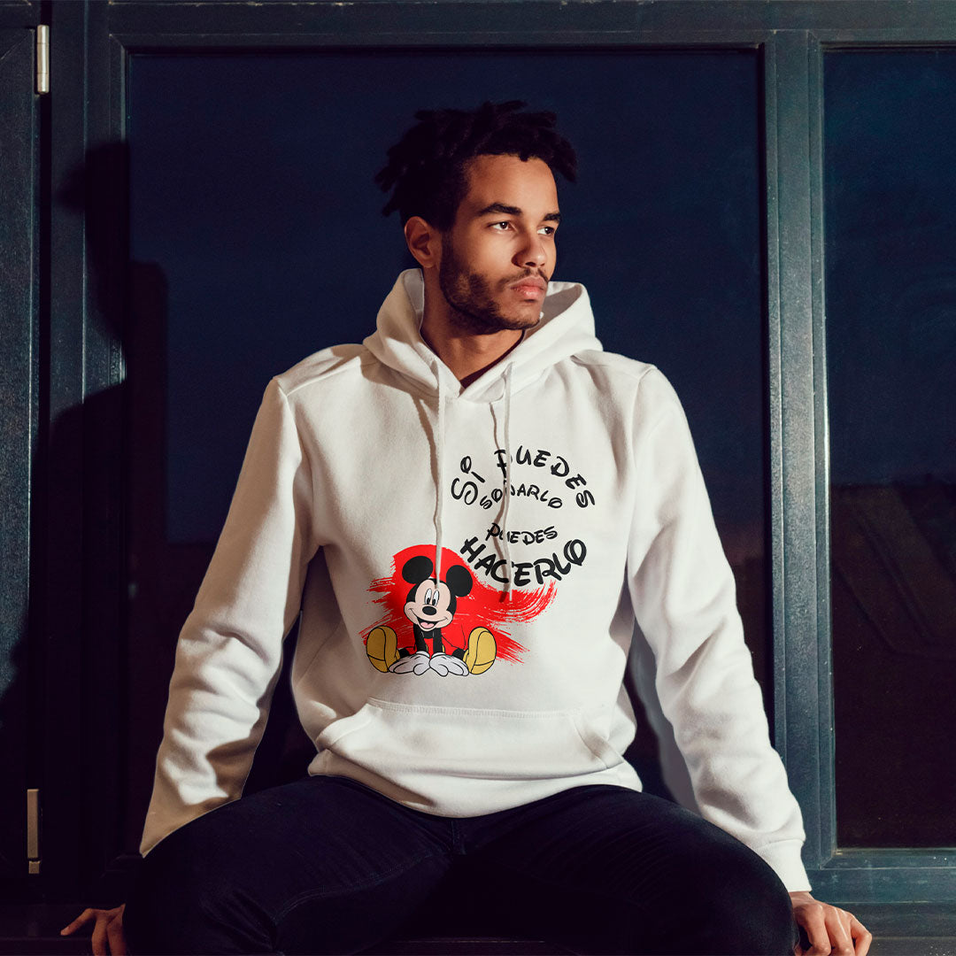 Buzo Animado con Mensaje Mickey