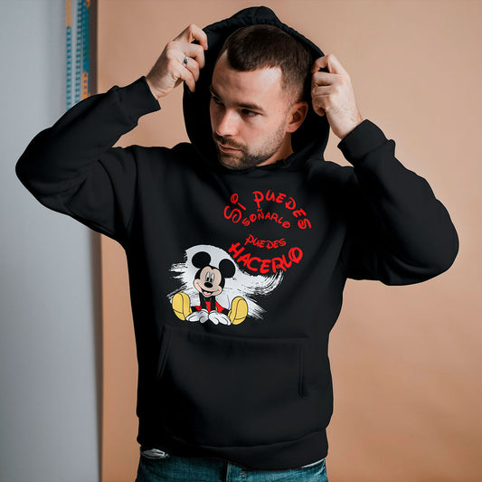 Buzo Animado con Mensaje Mickey