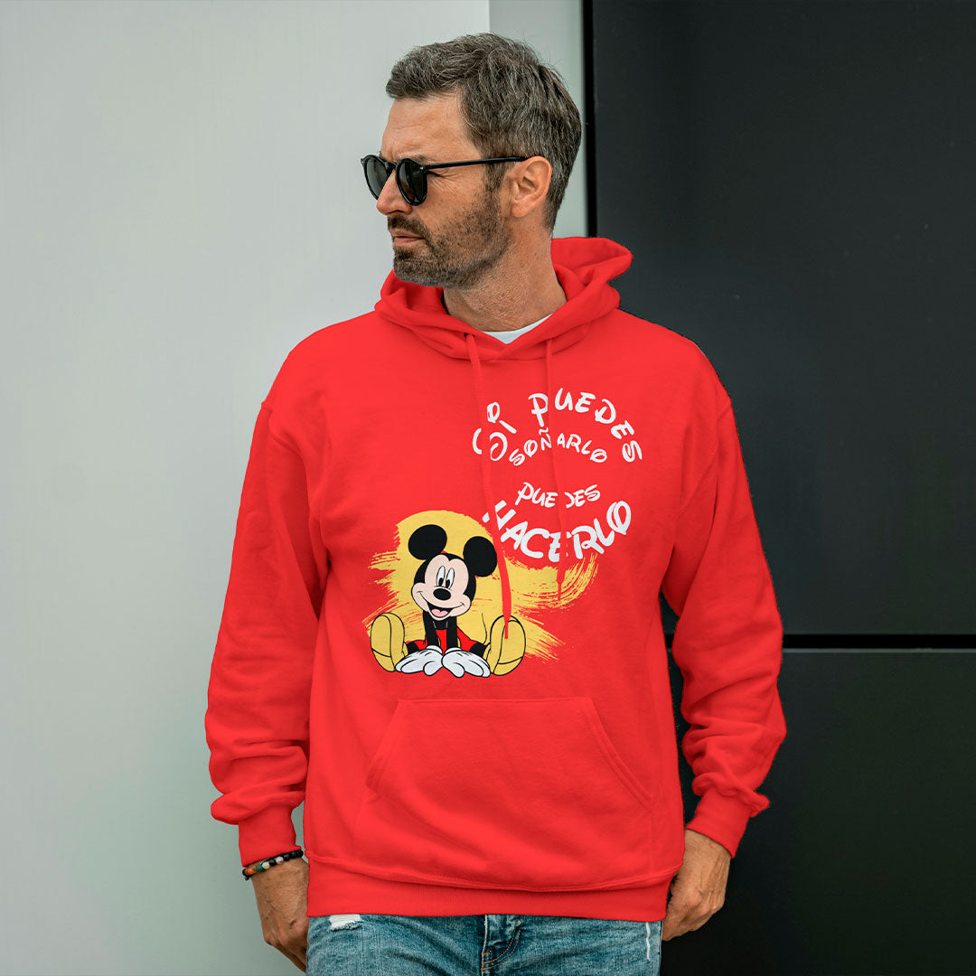 Buzo Animado con Mensaje Mickey