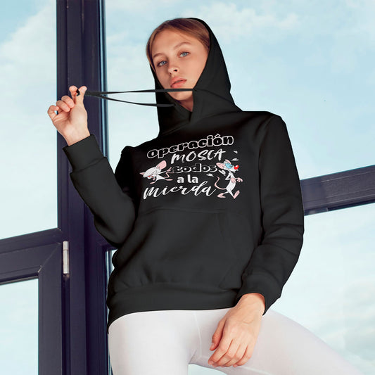 Buzo Animado con Mensaje Pinky y Cerebro