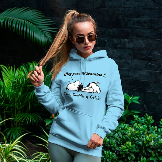 Buzo Animado con Mensaje Snoopy