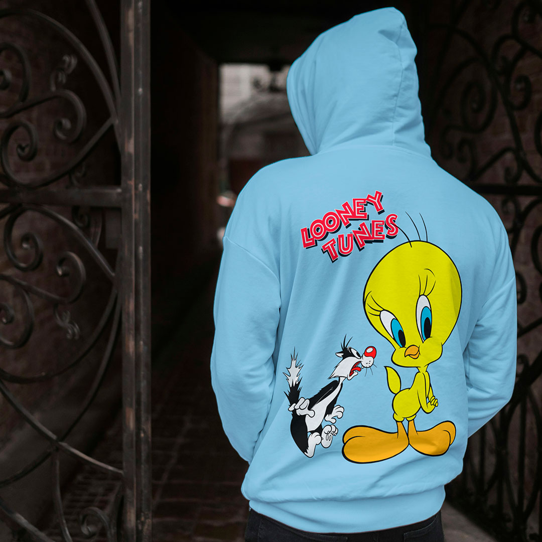 Buzo Looney Tunes Silvestre y Piolin