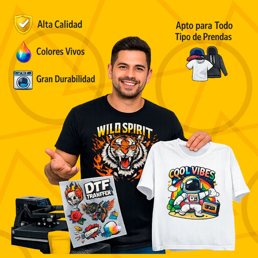 ¿QUE ES EL ESTAMPADO DTF Y POR QUE IMPORTA EN TU HOODIE?
