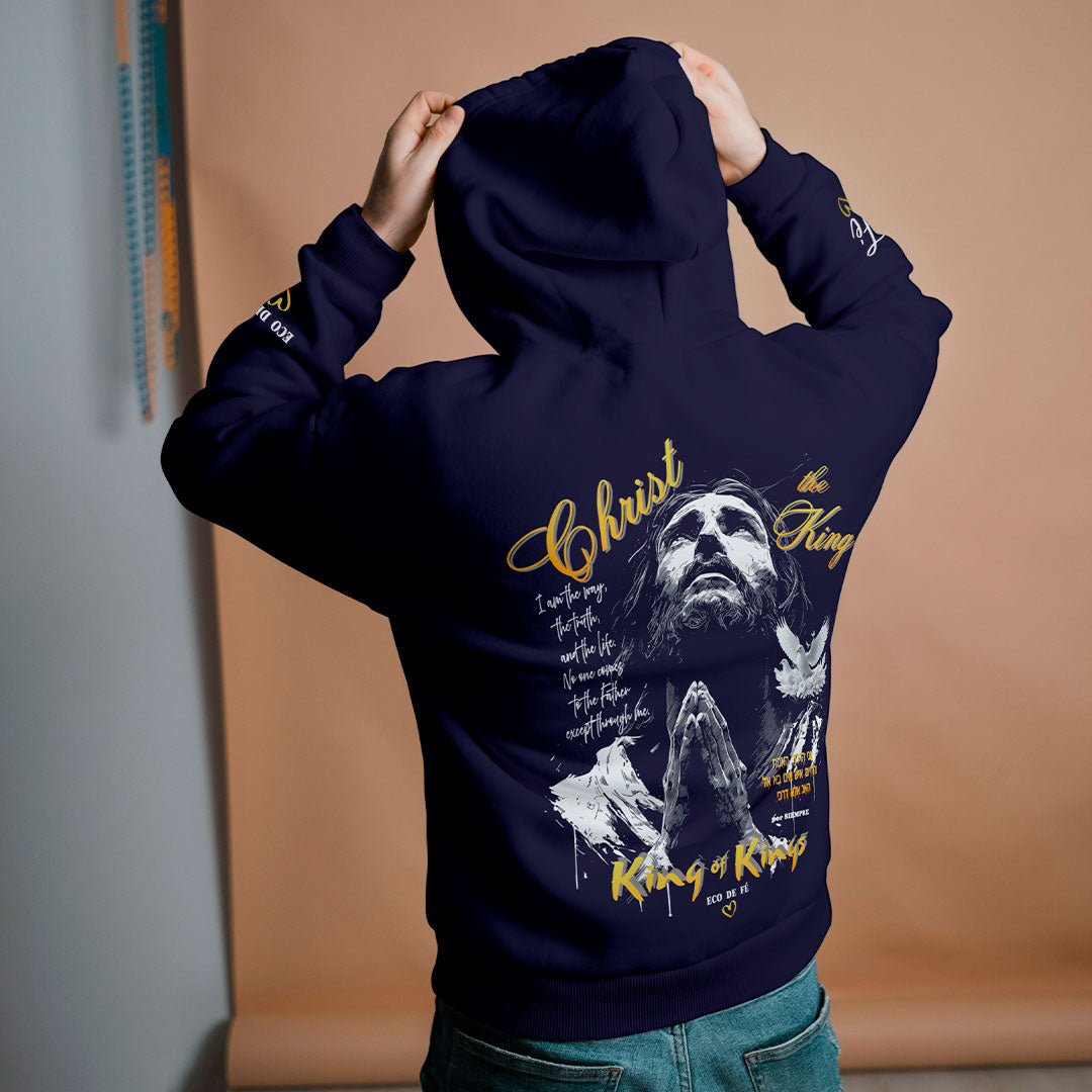 Buzo Eco de Fé Cristo Rey