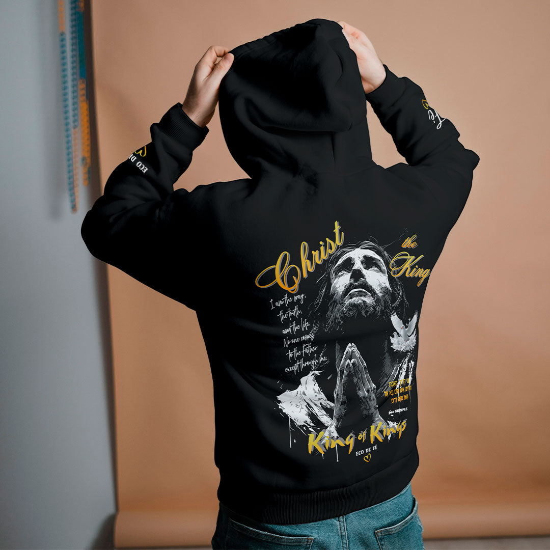 Buzo Eco de Fé Cristo Rey