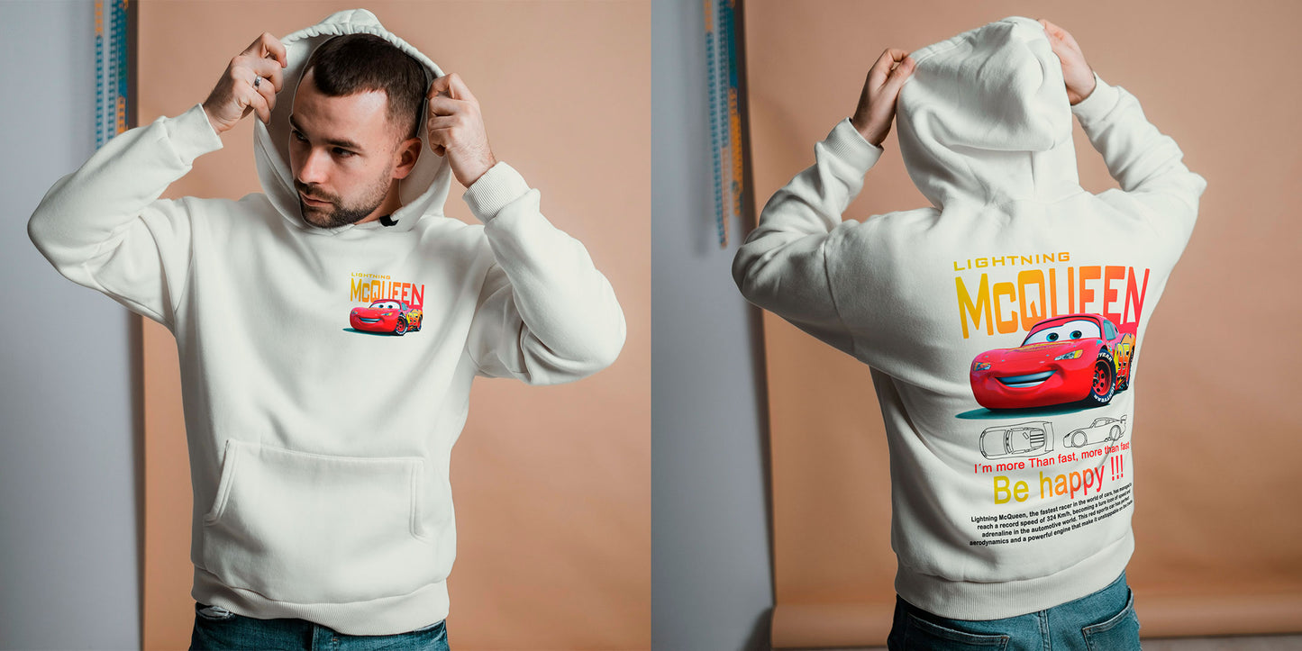 Buzo Rayo McQueen y Sally