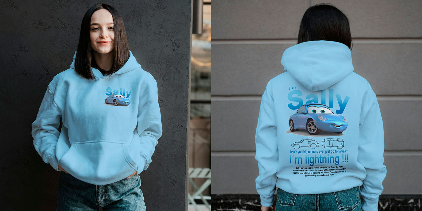 Buzo Rayo McQueen y Sally