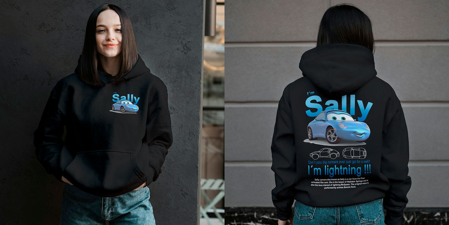 Buzo Rayo McQueen y Sally